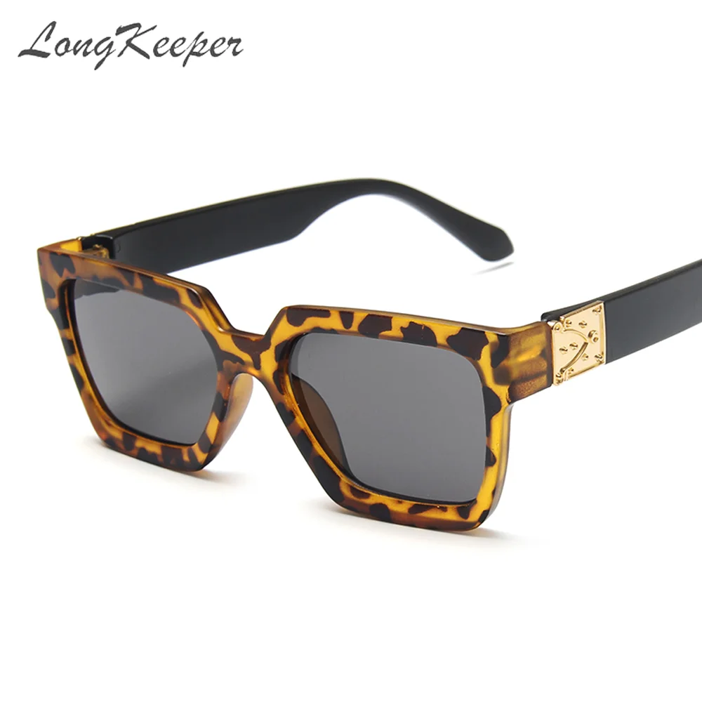 

LongKeeper Oversized Square Kids Sunglasses 2020 Retro Sun Glasses Luxury Brand Vintage Designer UV400 Eyewear Oculos de sol