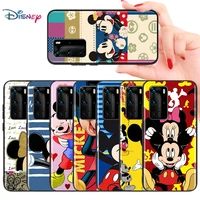 disney cartoon pink minnie mickey mouse for huawei mate 10 20 x 30 40 rs lite 5g p smart s z pro plus tpu silicone phone case