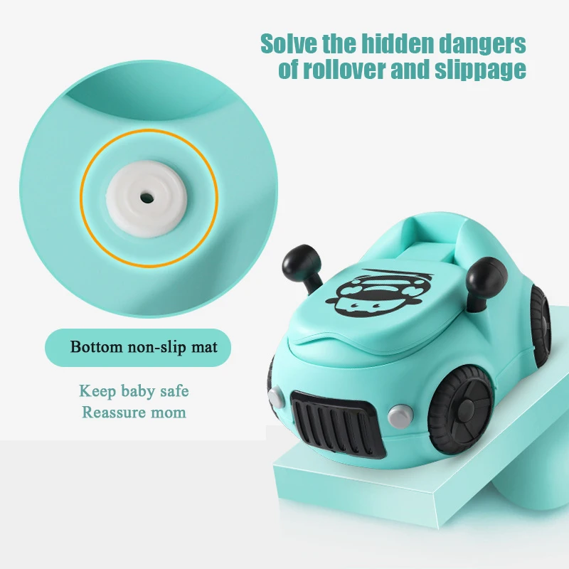 Новый детский туалет с выдвижными ящиками унитаз мультяшным автомобилем