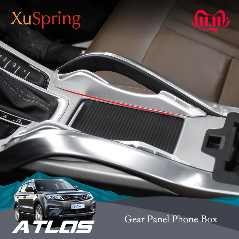 Для Geely Atlas Emgrand Boyue NL-3 Proton X70- Автомобильная консоль подлокотник коробка для хранения Контейнер перчатка Органайзер чехол