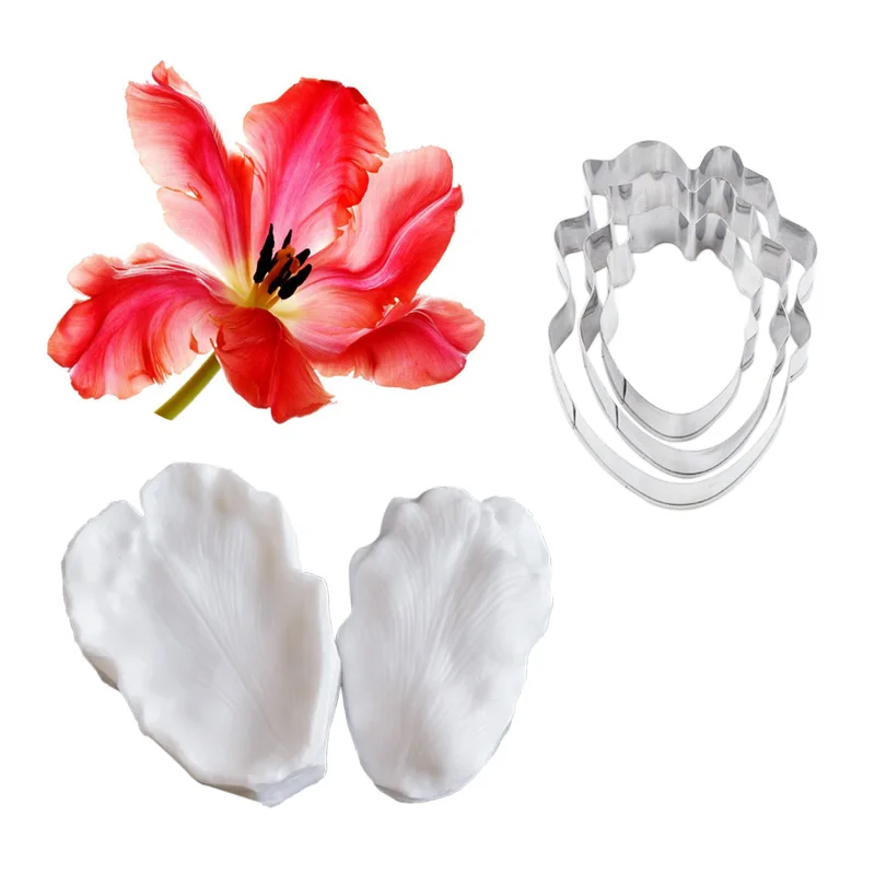 CS214 ирис цветок Veiners силиконовые формы помадка сахарный из мастики смолы глина