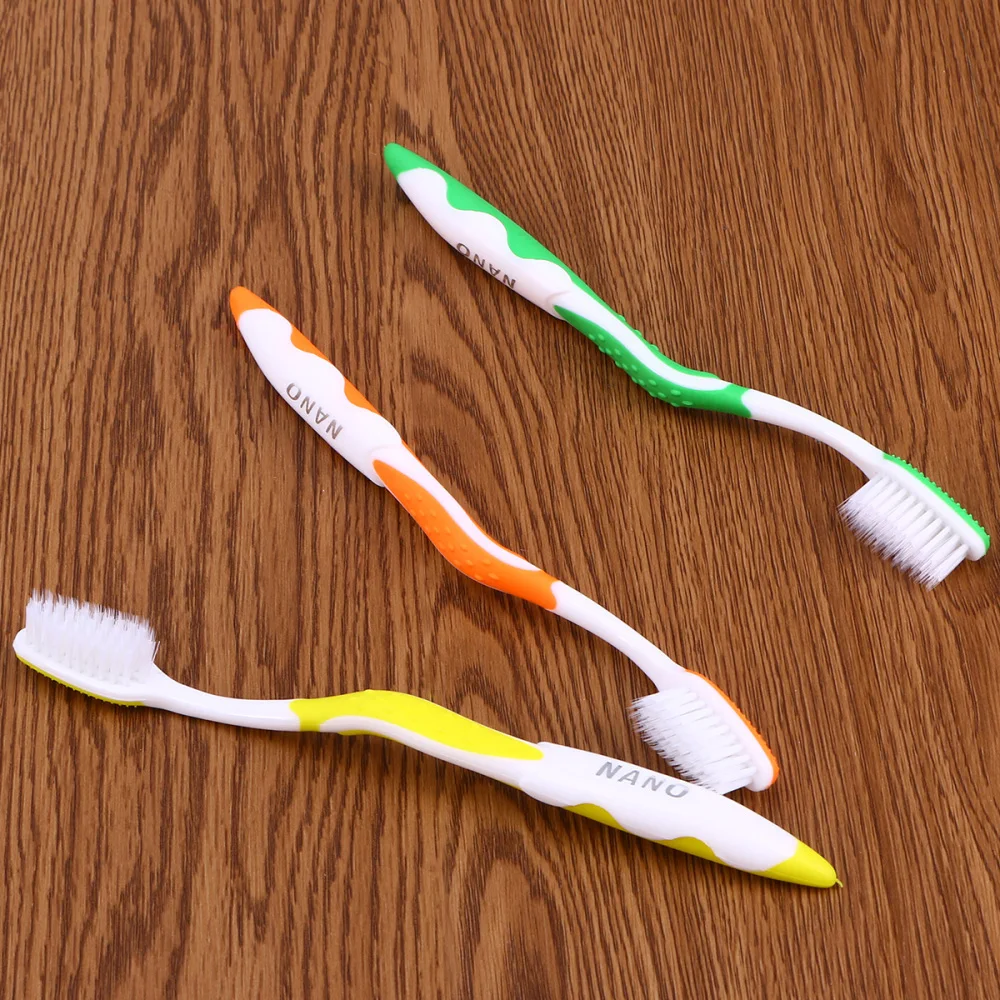 

4pcs Soft and Ultra Nano Toothbrush Teeth Brush for Deeply Oral Cavity Cleaning Set