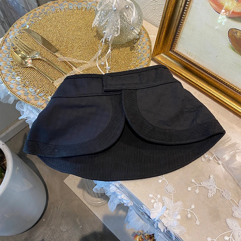 

Sun Visor Hats Women Large Brim Summer UV Protection Beach Cap Velcro Adjustable Hats