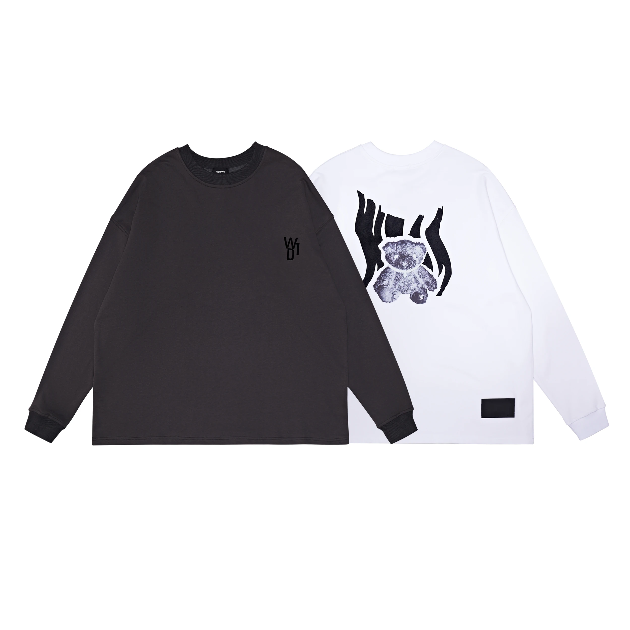 

We11 Done Hoodie Men Women Street Harajuku Sweatshirt Long-sleeved Loose Casual Hoodie
