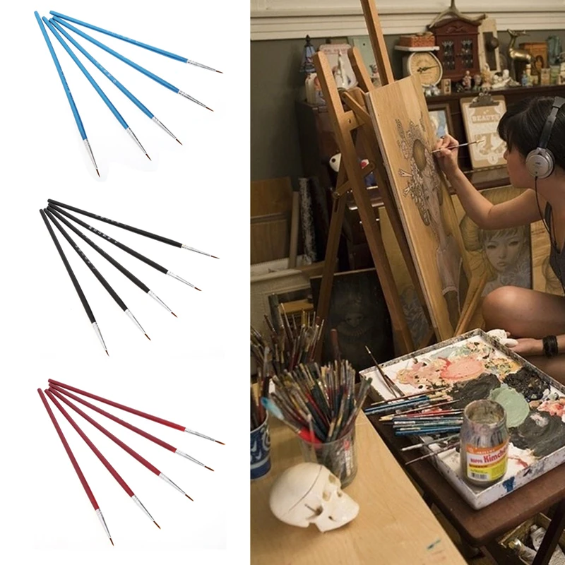 5 шт. нейлоновая кисть для волос|Хранение рисунков| |