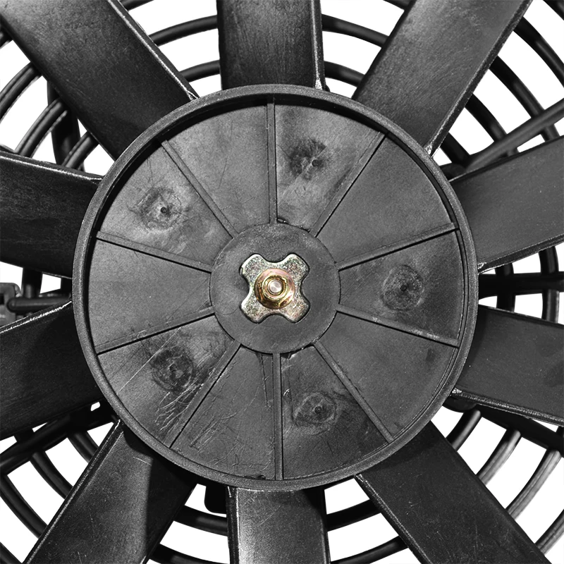 Универсальный электронный вентилятор охлаждения для автомобиля 8/9/10/12/14 дюймов 12