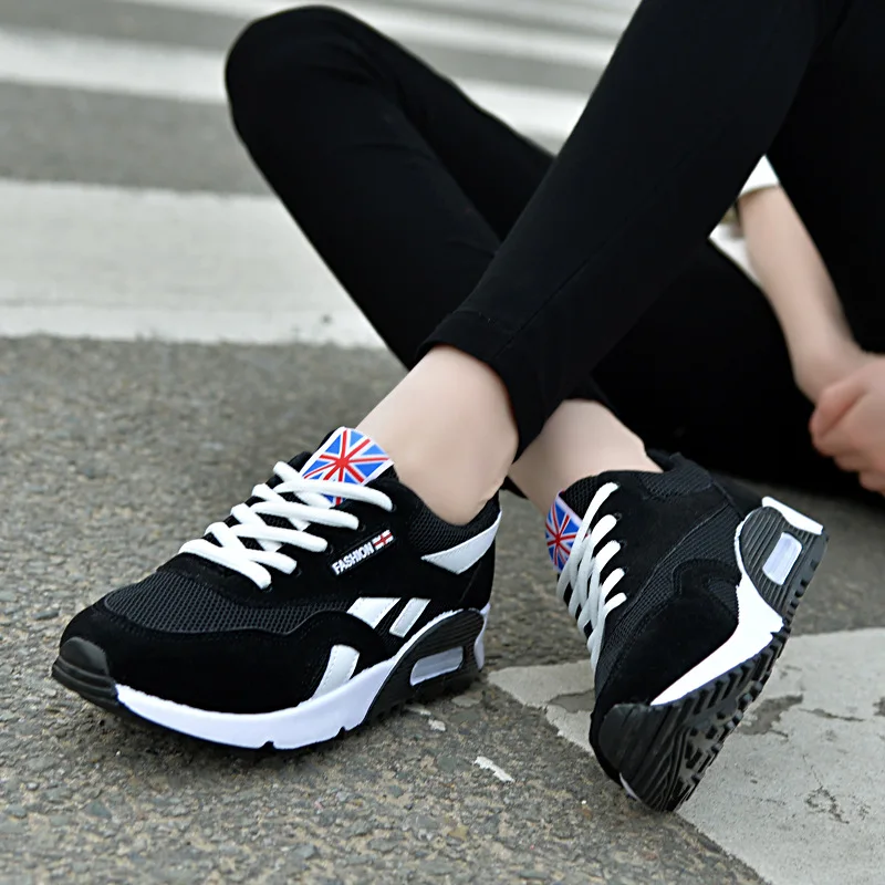 

WDHKUN Dropshipping Fashion Trainers Sneakers Women Casual Shoes Grils Wedges Canvas Shoes Women Sneakers XYZ168