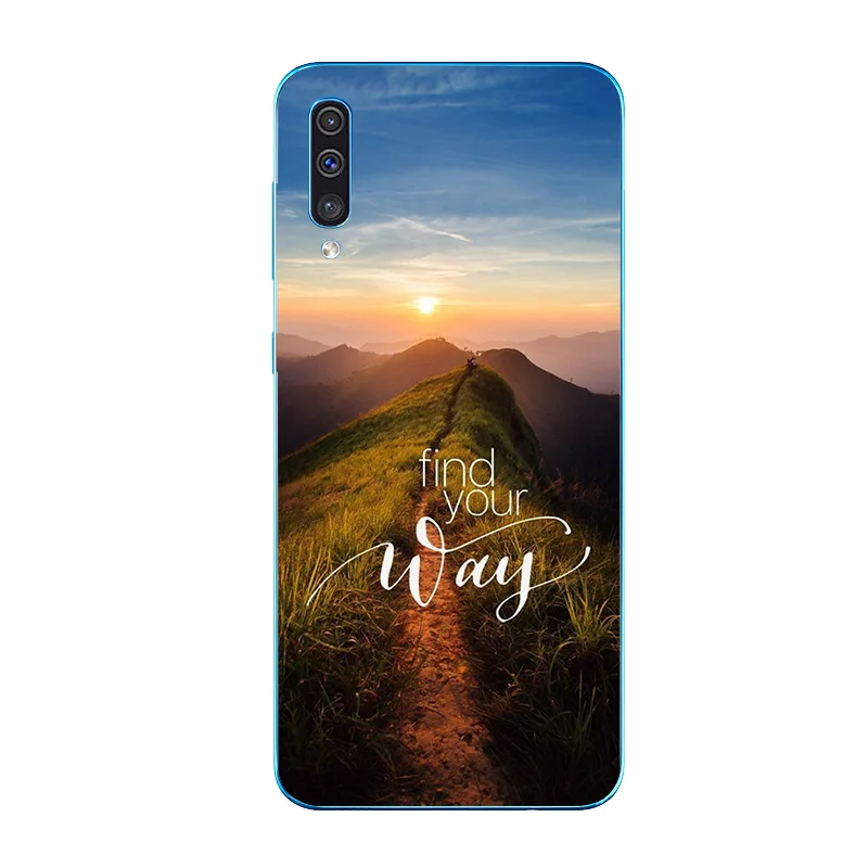 45 Чехол для samsung Galaxy A50, Мягкий ТПУ силиконовый чехол для телефона, для samsung A50, A50S, A30, A30S, A 30, TPU чехол, Capas A 50 - Цвет: 45