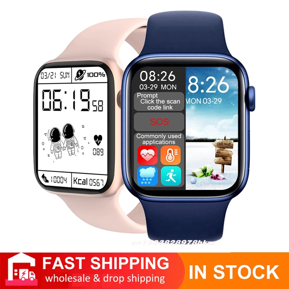 

Series 6 IWO 13 Max T500+ plus Smartwatch 1.75"HD Waterproof Men Women Sport Fitness Smart Watch Bluetooth Calls For IOS Android