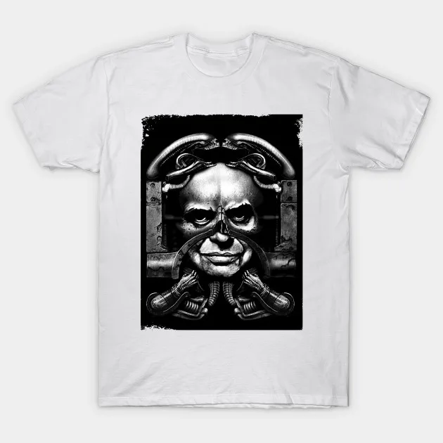 Мужская футболка H. R. Giger (Ханс рудолф Гигер) женская |