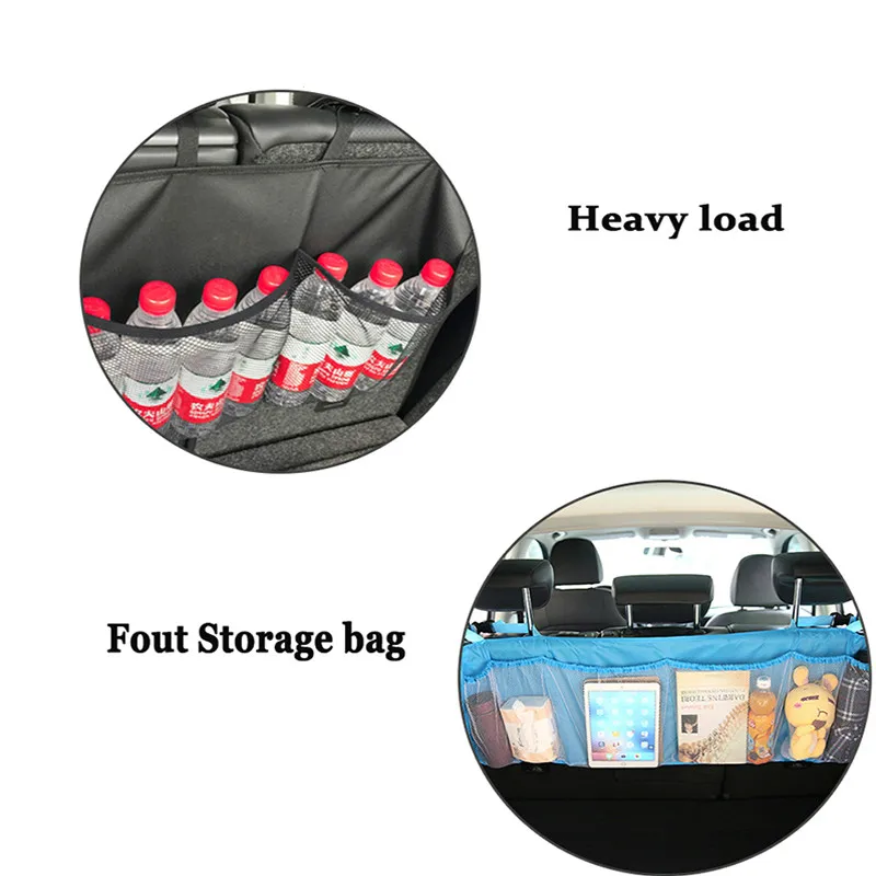 

1Pcs Car trunk grid hanging bags for Abarth Mini Cooper Peugeot 307 206 308 407 207 508 208 406 Lada Vesta Granta Priora Kalina