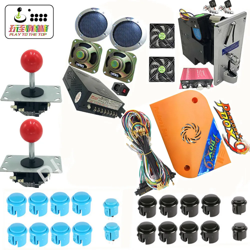 Аркадный комплект новой версии с оригинальной 3D коробкой Pandora 9 PCB 1500 В 1 доска