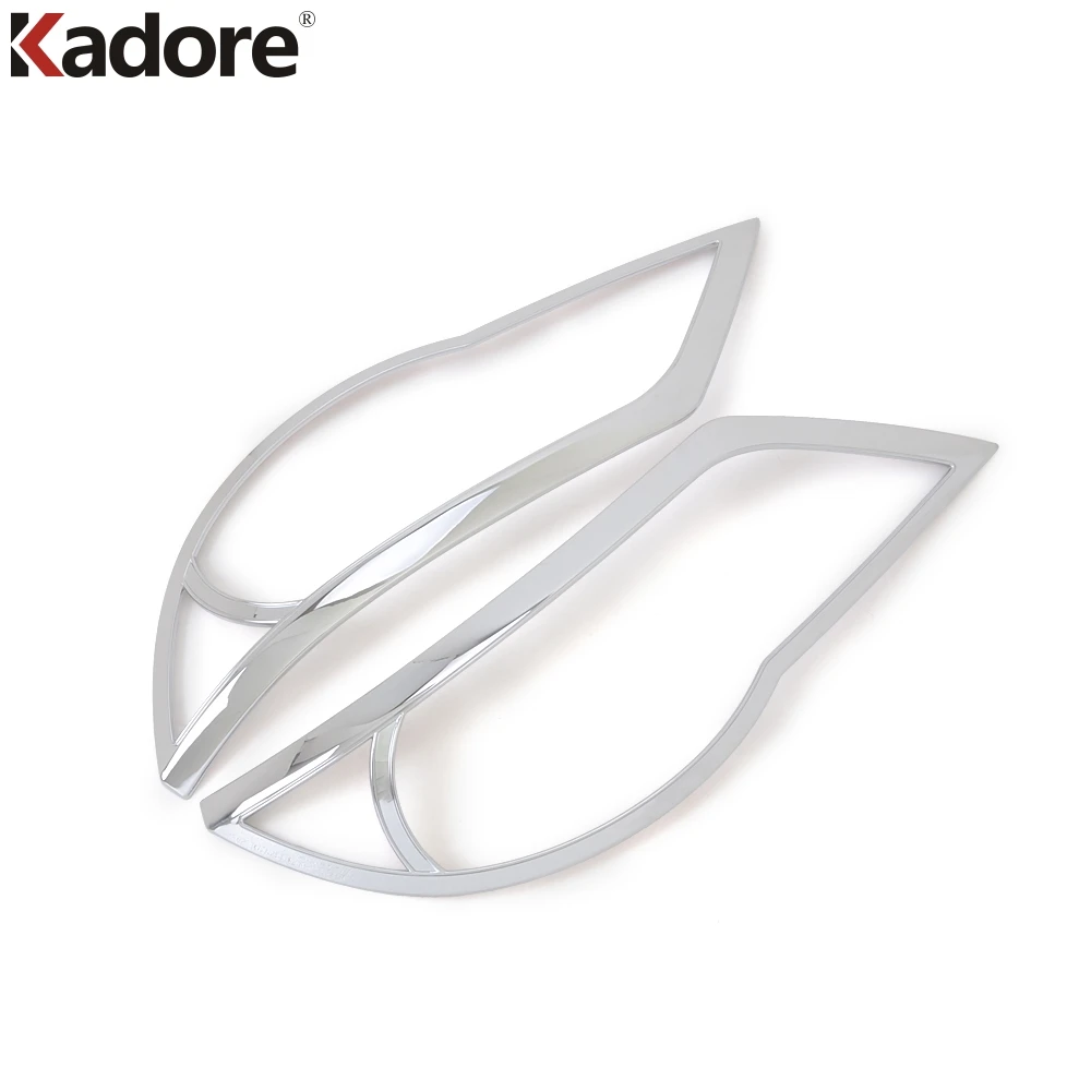Для Volkswagen Tiguan 2009 2010 2011 2012 ABS хромированный передний светильник крышка лампы