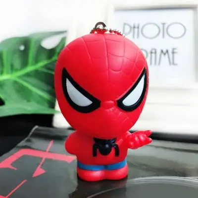 Модные Новые поп игрушки брелок Marvel Капитан Америка Железный человек брелок Дети Чудо Женщины брелок сумка Подвеска ювелирные изделия - Цвет: Big23
