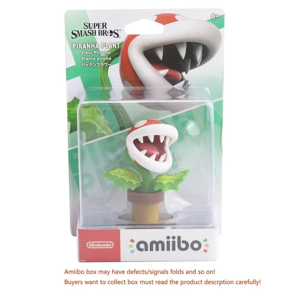 Piranha Plant Фигурка Amiibo Super Smash Bros. Серия Для nintendo переключатель Фирменная Новинка - Цвет: Piranha Plant