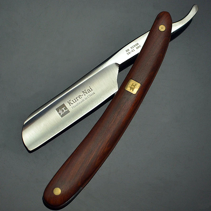 4 шт./компл. Парикмахерская ручная бритва инструменты для бритья сандаловая ручка