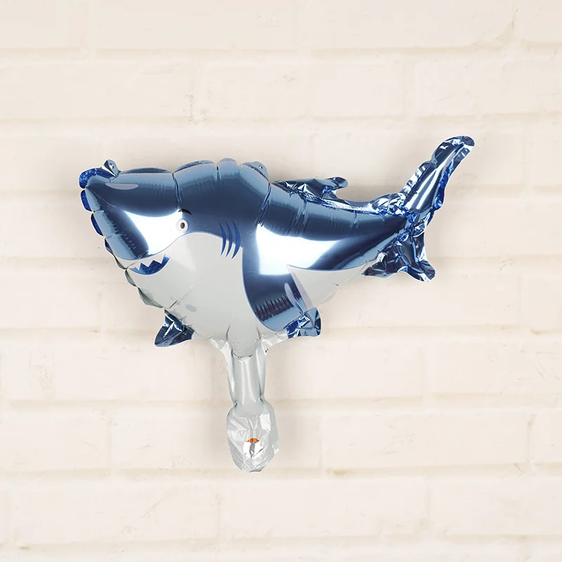 50 шт. фольгированные воздушные шары в виде мини-акулы | Дом и сад