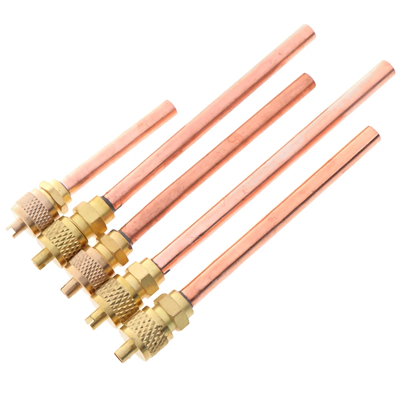 5 шт./лот Сервисный/подъемный клапан 1/4 &quotSAE 1/4&quot OD 4 &quotстержень мощный сердечник AC