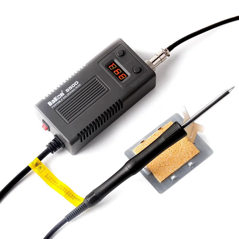 Портативный паяльник Bakon 950D 50 Вт с цифровым дисплеем паяльная станция