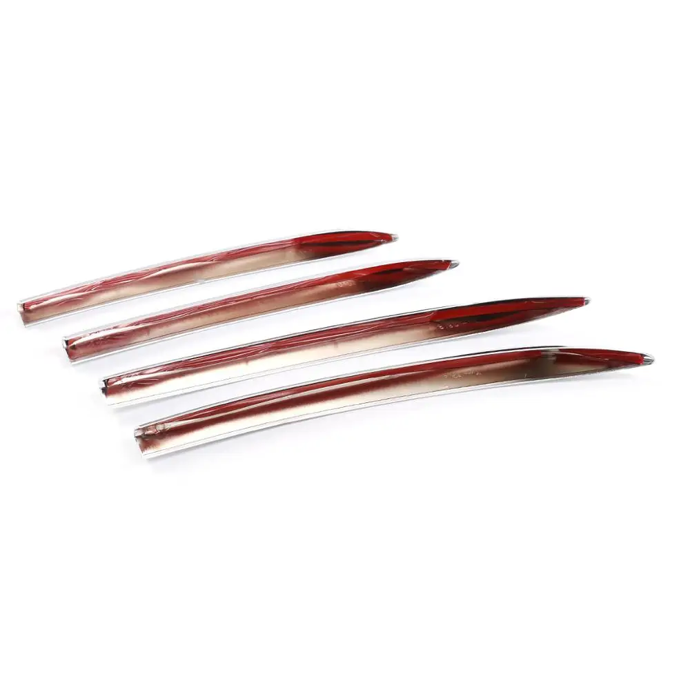 

Car Exterior Accessories For Mercedes Benz GLC Class X253 2020 ABS plastic Front Lamp Decoration Strips Trim Accessories 3 Color