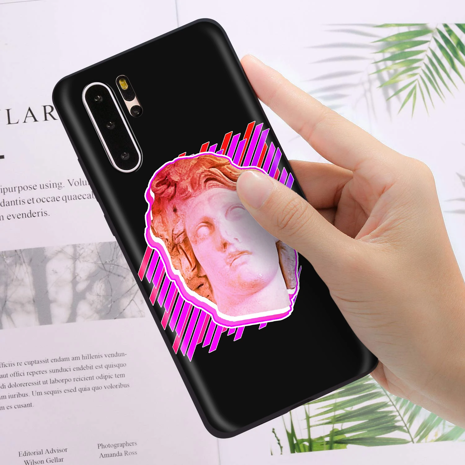 Чехол из силикона YIMAOC Vaporwave Aesthetics для Huawei Honor 6a 7a 7c 7x 8 9 10 Lite Pro Y6 2018 2017 Prime.