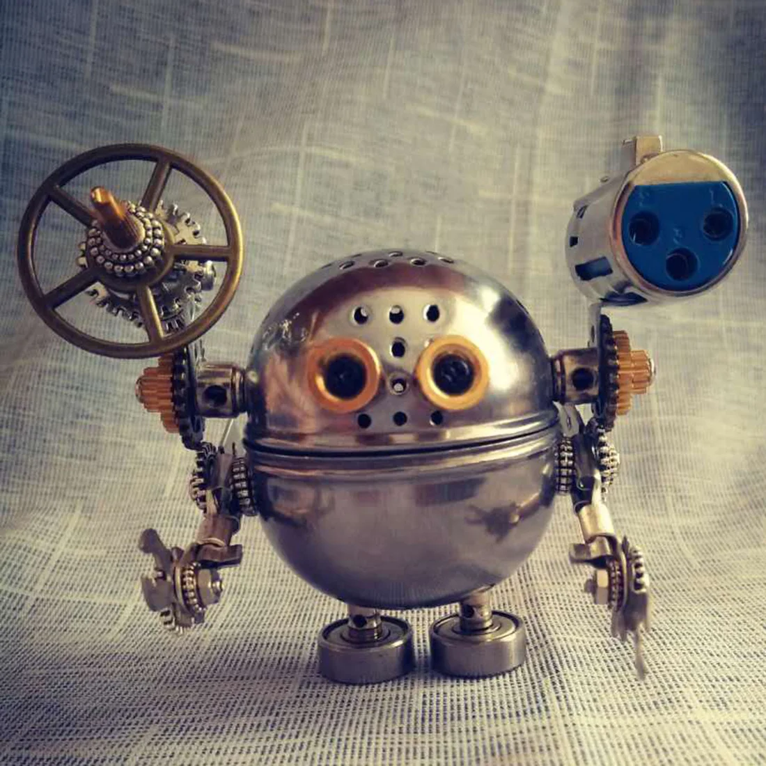 DIY Assemble Model Kit Metal Cartoon Assembly Figure Ornaments Steampunk Style Building Kits For Kids Adults Gift | Игрушки и хобби