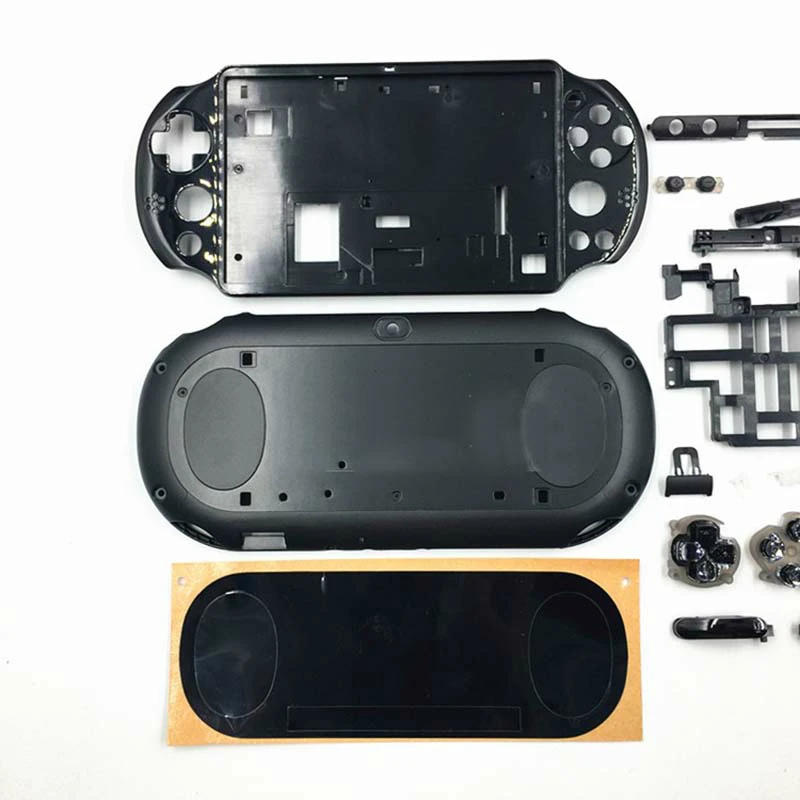 Полный набор для PS Vita 2000 Оборудование PSV спереди и длинное сзади лицевая накладка