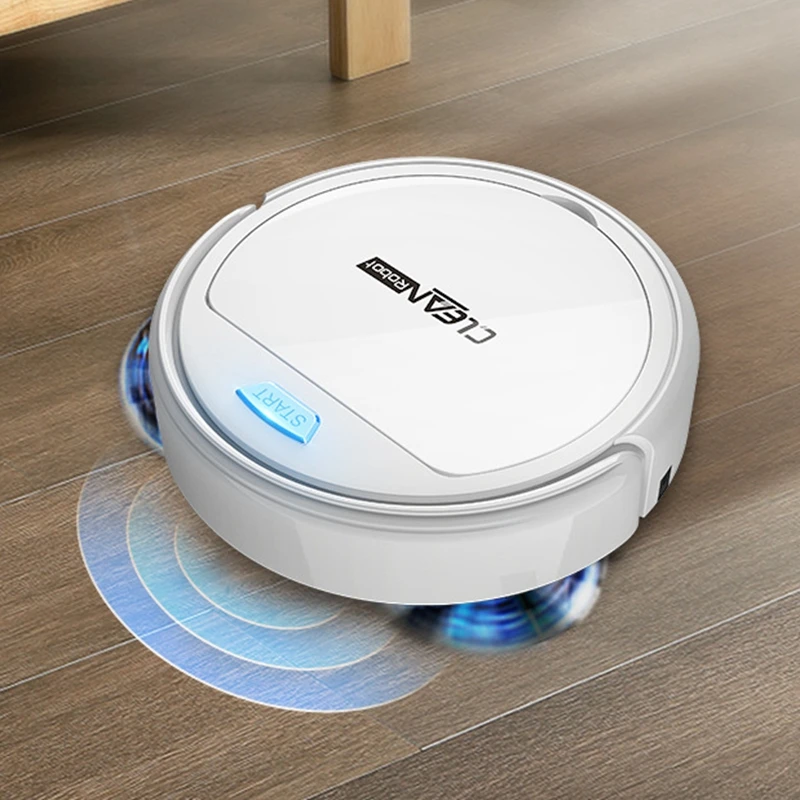 

1800Pa Multifunctional Robot Vacuum Cleaner , 3-In-1 Auto Rechargeable Smart Sweeping Robot Dry Wet Sweeping Vacuum Cleaner Home