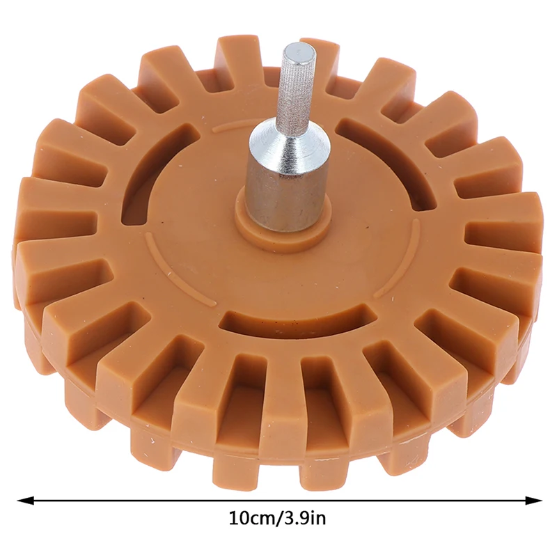 

High Quality 4 Inch Universal Rubber Wheel For Remove Car Glue Adhesive Sticker Auto Repair Paint Tool Household Tools