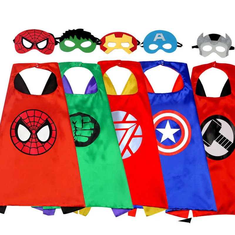 Накидки супергероев для мальчиков и девочек полезное платье на день рождения