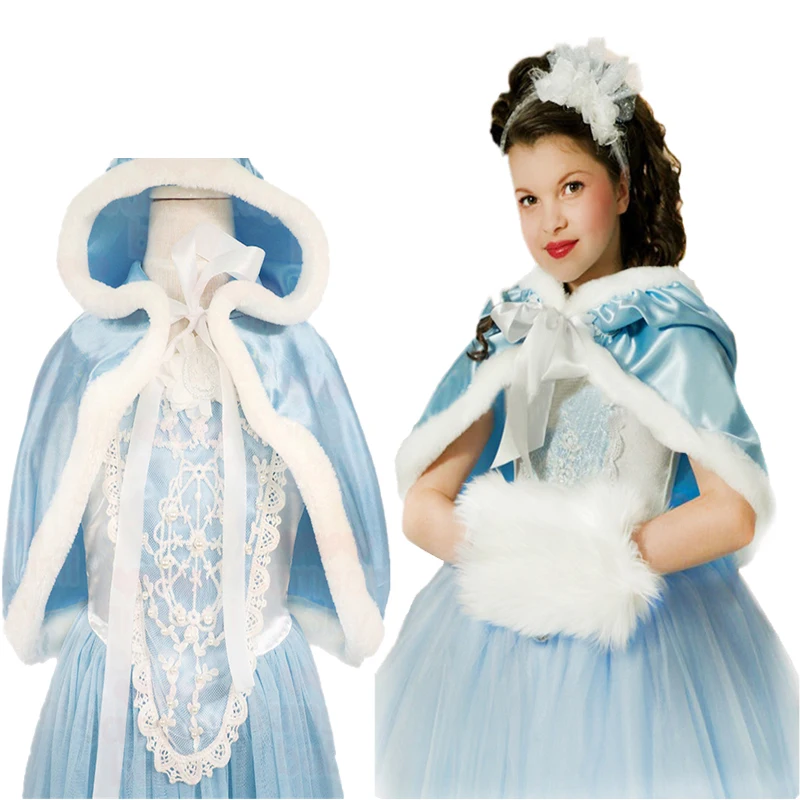 Зимнее платье принцессы Анны и Эльзы для девочек милые вечерние рождественские