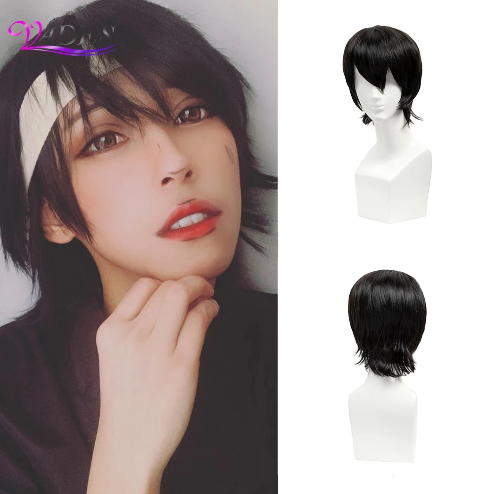 Черный белый цвет фиолетовый красные синие короткие волосы Косплэй афро парик