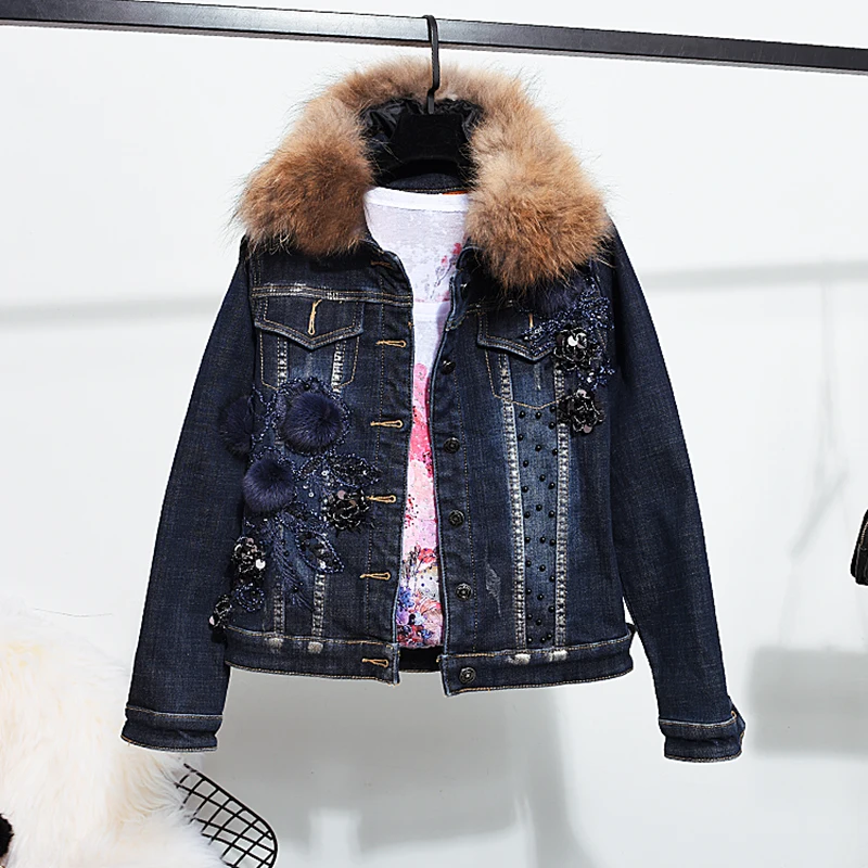 Женский джинсовый костюм комплект из 2 предметов стрейчевая короткая джинсовая