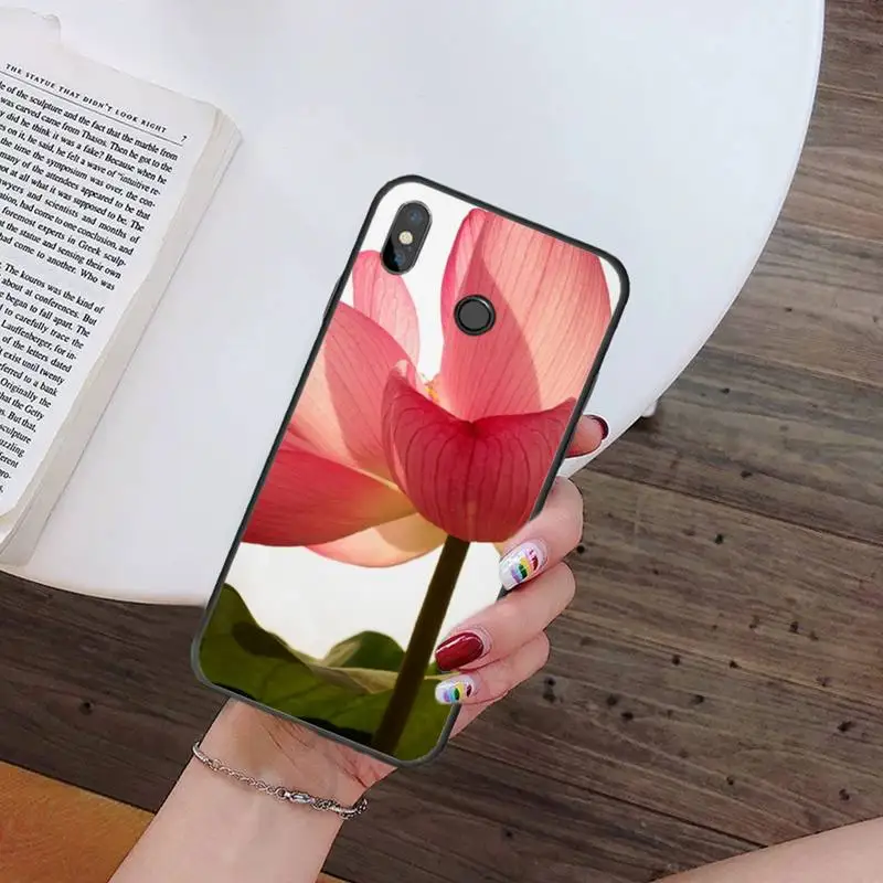 

Ricestate Lotus Flower Phone Case For Xiaomi Redmi note 7 8 9 t max3 s 10 pro lite coque shell cover funda