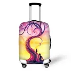 Дорожные Аксессуары и чехлы с мультяшным принтом, Защитные чехлы для костюмов, эластичный Чехол для багажа 18-32 дюйма, пылезащитный чехол, эластичный защитный чехол