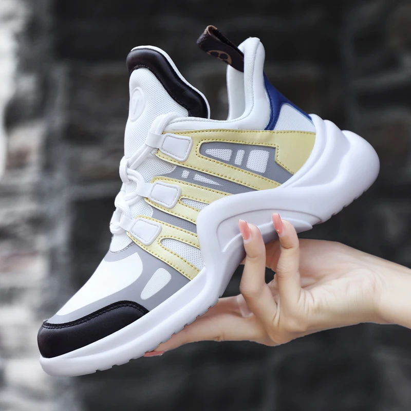 Женская Беговая обувь дышащая кроссовки для женщин женская уличная спортивная