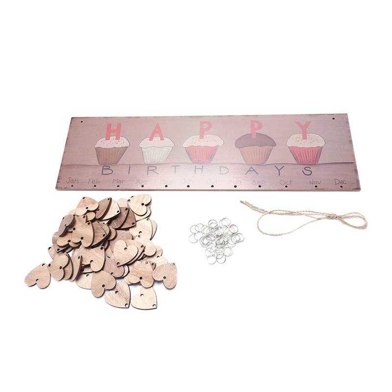Креативная Мода Дерево день рождения важный доска напоминаний DIY календарь