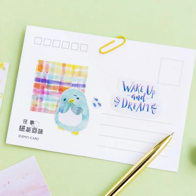 45 шт./коркор. милый дневник с различными животными растениями цветами