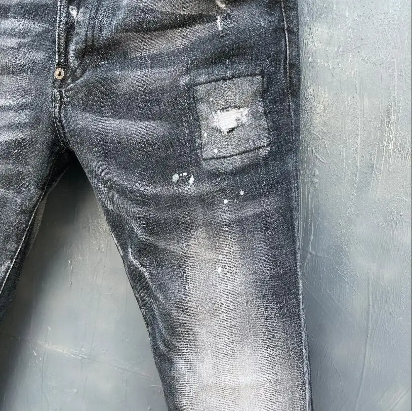 2021 men clothing  classic,Authentic DSQUARED2,Retro,Italian brand ,Women/Men Jeans,locomotive,Jogging jeans,DSQ053