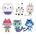 2021 Gabby кукольный домик плюшевая игрушка меркэт Мультяшные мягкие животные Русалка Кот плюшевые куклы мягкие плюшевые игрушки подарки для детей на день рождения