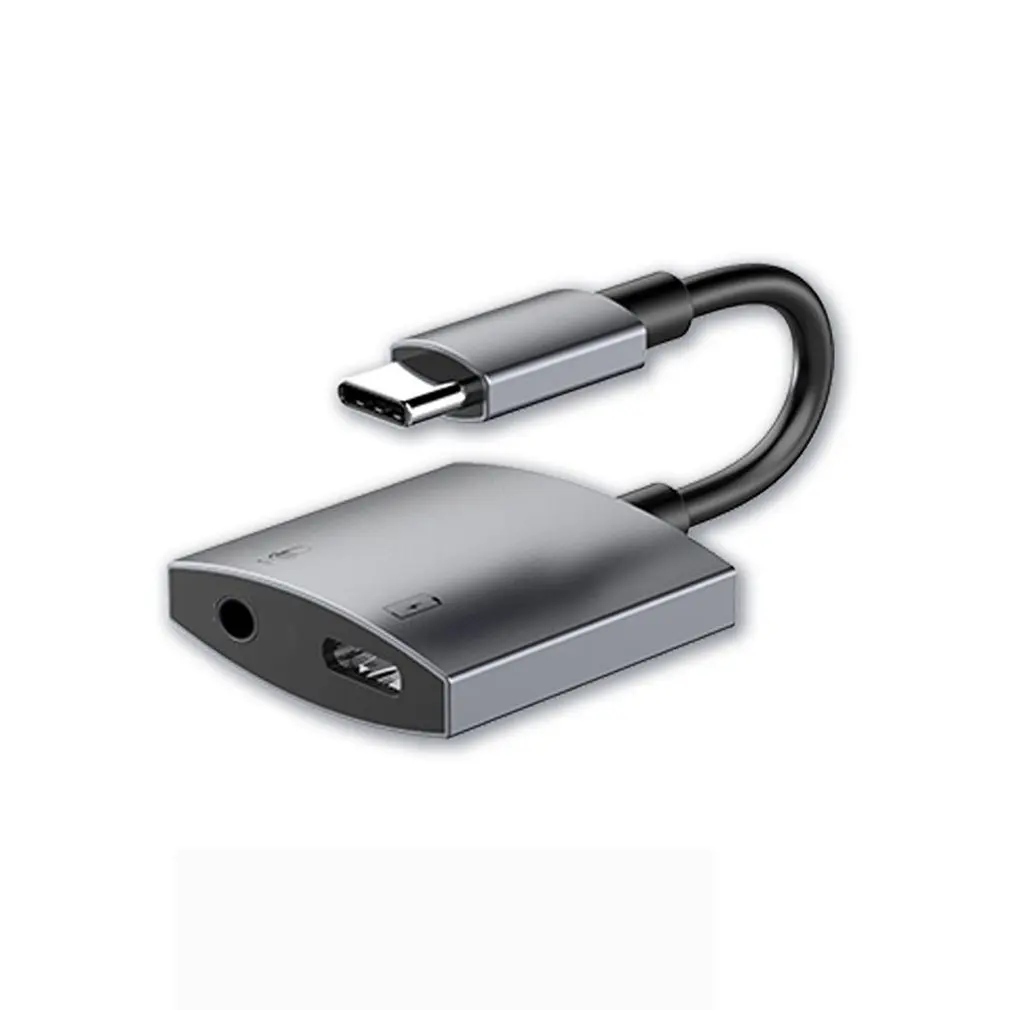 

Переходник с USB C на гнездо 3,5, Кабель-адаптер USB Type C 3,5 мм, AUX-конвертер для наушников Huawei P30 Mate 30 Pro Xiaomi Mi 8 9