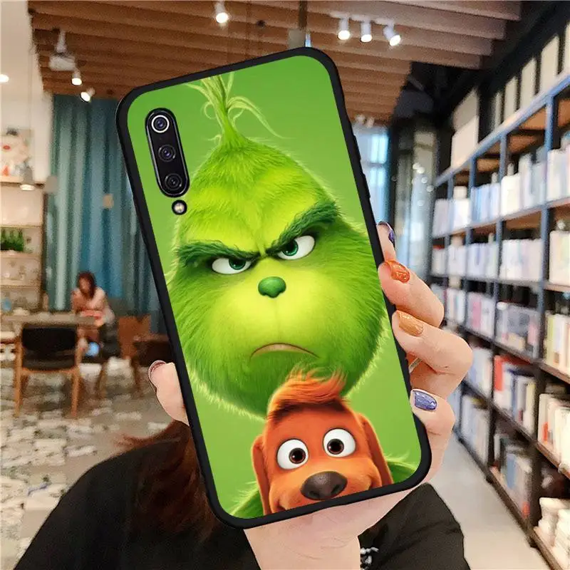 

the Green of Monster Grinch Phone Case For Xiaomi Redmi 4x 5 plus 6A 7 7A 8 mi8 8lite 9 note 4 5 7 8 pro