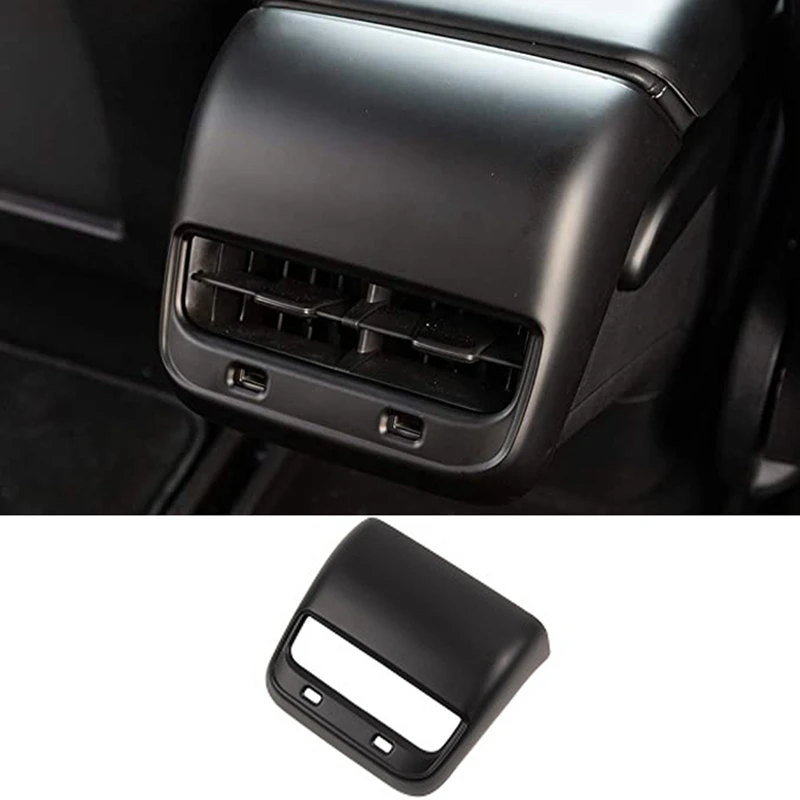 Задняя крышка с вентиляционным отверстием декоративная форма Abs для Tesla Model 3 2017 2020