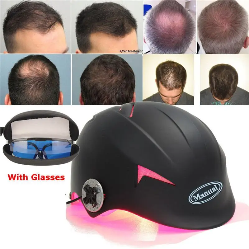 

New 64 /128 Diodes Laser Hair Growth Cap Hair Loss Treatment Regrowth Promoter Regrow Laser Helmet Fast Treatment Hat Adjustable