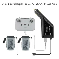 3 in 1 mavic car charger dual battery controller charging for dji air 2sdji mavic air 2