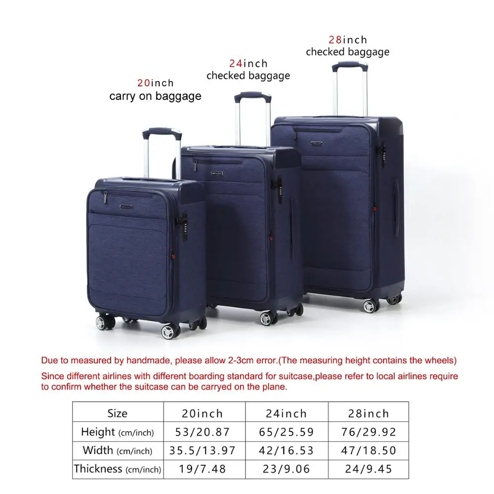 Uniwalker новейший дизайн мягкий и твердый корпус дорожный Багаж Ручная легкая