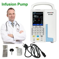 sinohero portable infusion pump electronic rechargable high accuracy lcd display real time digital infusion pump medical device
