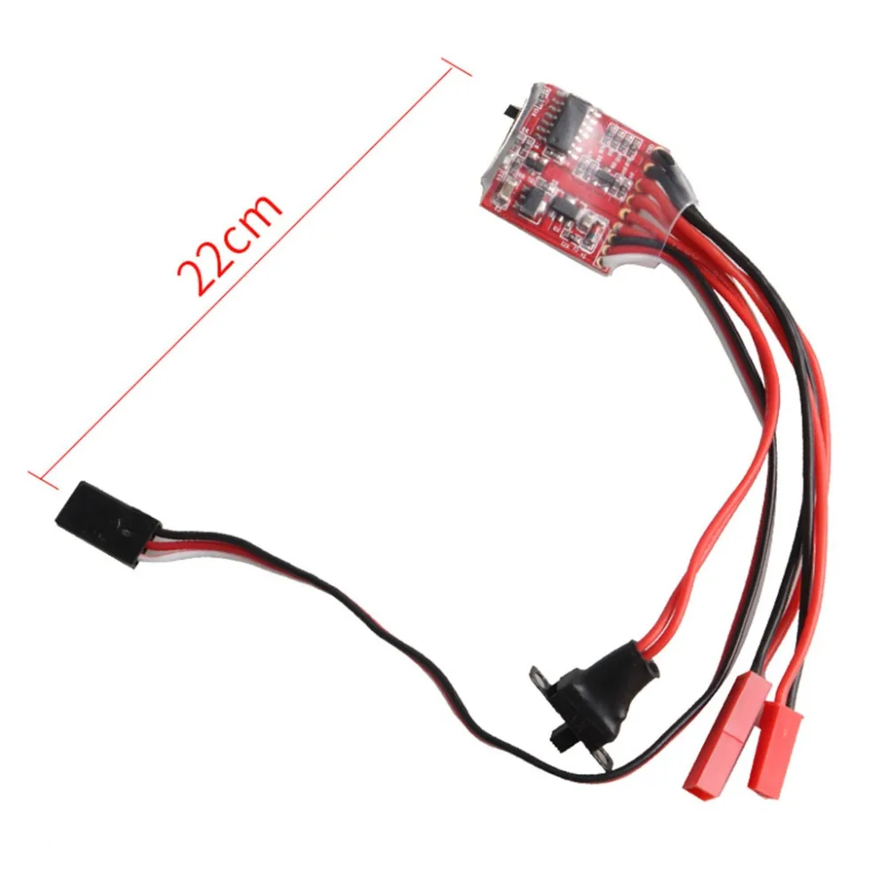 Мини 20A 30A ESC Скорость двигателя RC 2 кГц вперед обратный щетчатый тормоз 2S для