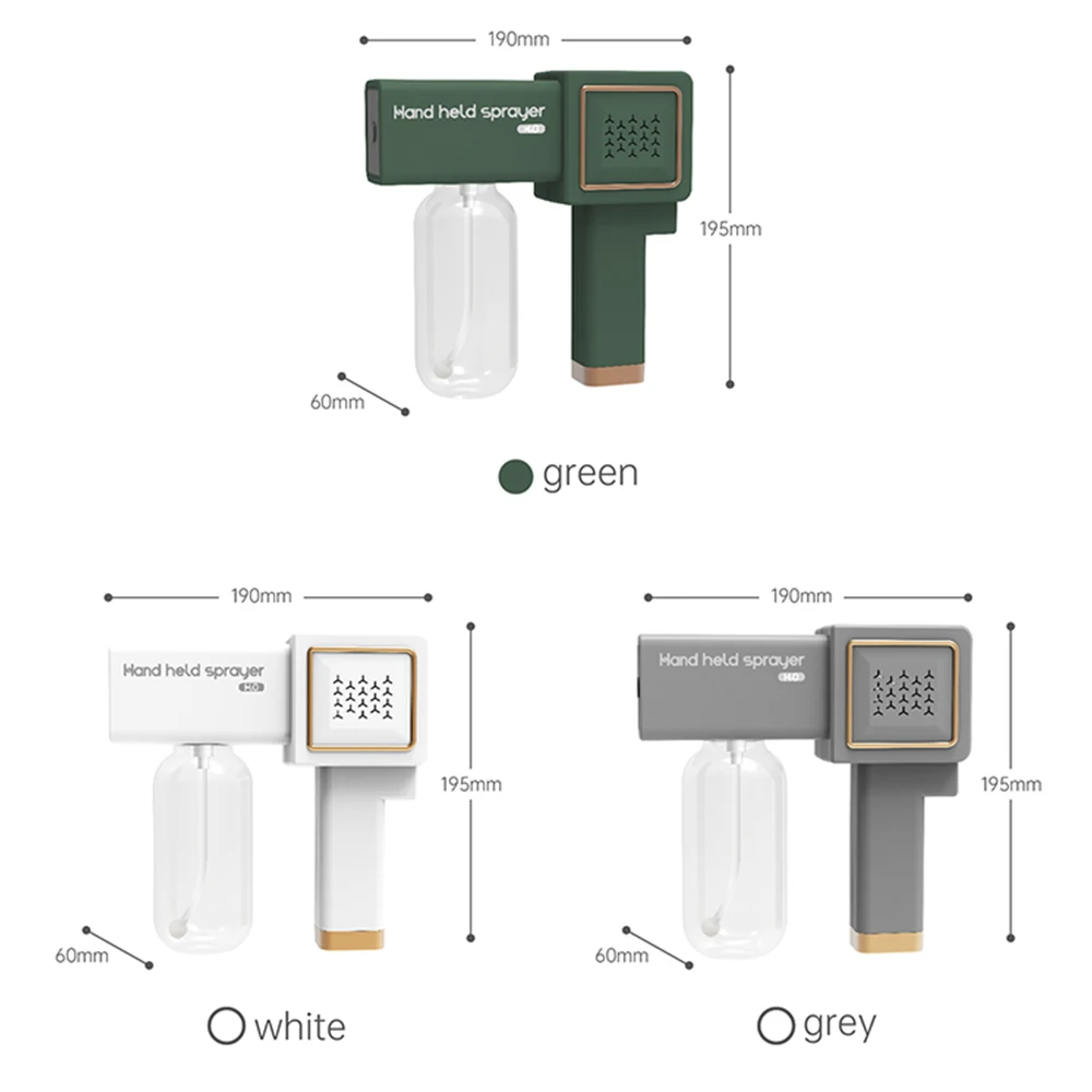 350 мл беспроводной электрический дезинфицирующий опрыскиватель синий