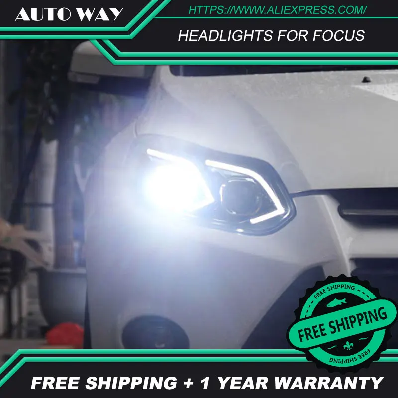 Стайлинг автомобиля светодиодные HID Rio светодиодный Ford Focus фары передняя фара
